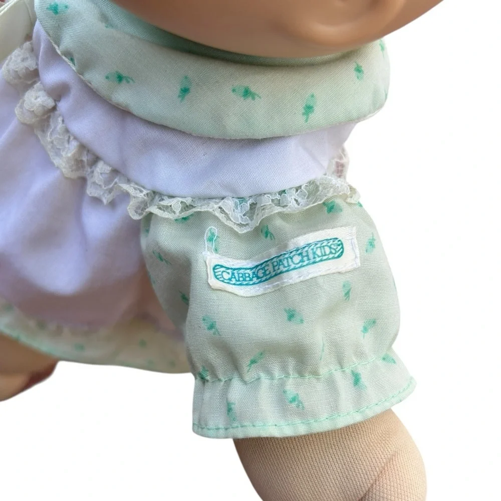 Cabbage Patch Kids Preemie  1978 1982 Xavier Roberts Blue Eyes Original Outfit